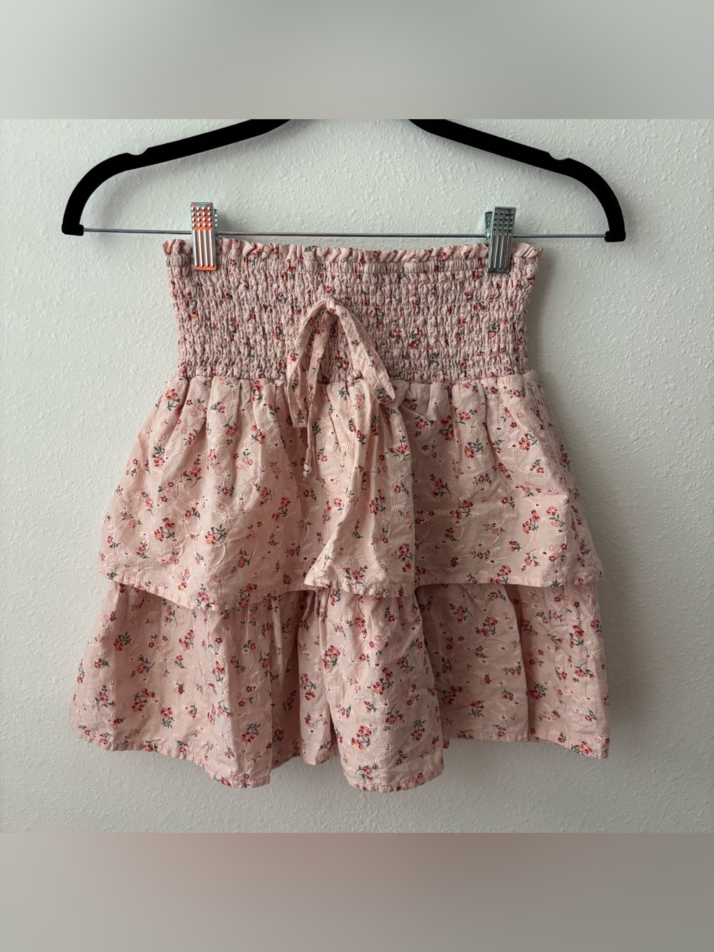 BeBop Blush Pink Floral Skirt